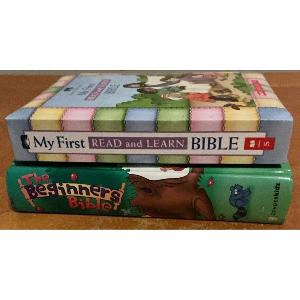 Lt Of 2 Children's Bible Books, The Beginner's Bible‎ And My First R&L Bible